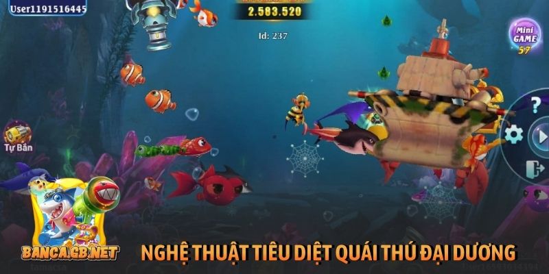 Nghệ thuật tiêu diệt quái thú đại dương