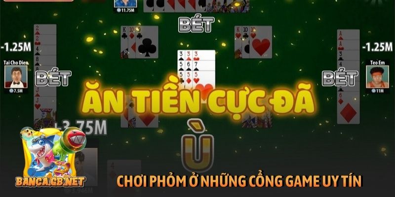 Phỏm chơi như nào? Hướng dẫn chi tiết từ A-Z cho người mới 6 Tham gia chơi Phỏm ở những cổng game uy tín
