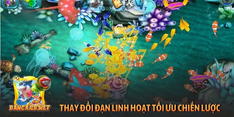 Bắn cá H5 đổi thưởng - Chinh phục đại dương săn boss lớn 6 Thay đổi đạn linh hoạt tối ưu chiến lược
